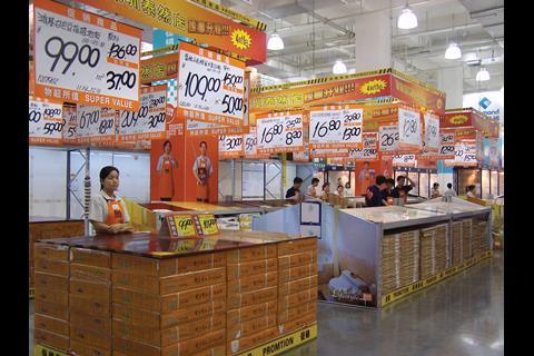 B&Q, China